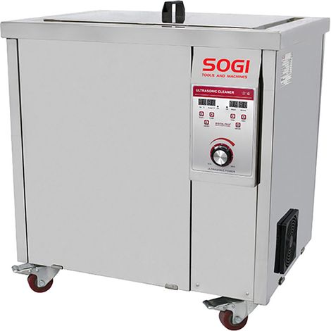 Vasca ultrasuoni industriale lavapezzi riscaldata da 77L SOGI VL-U7700R (1/5)