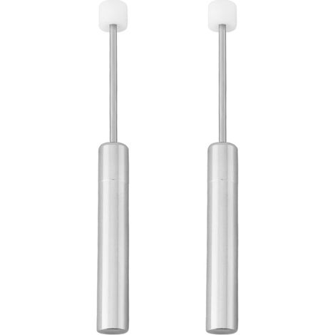 amortiguadores de cierre suave para cubos de basura de 81,5 x 49 x 7,8 mm con pistón de acero y mecanismo de plástico para reemplazar el amortiguador del cubo de basura de la cocina. (1/5)