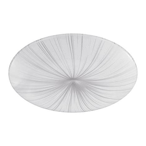 Plafoniera Contemporanea Nieves Acciaio Bianco Luce Led Integrato 10W (1/4)