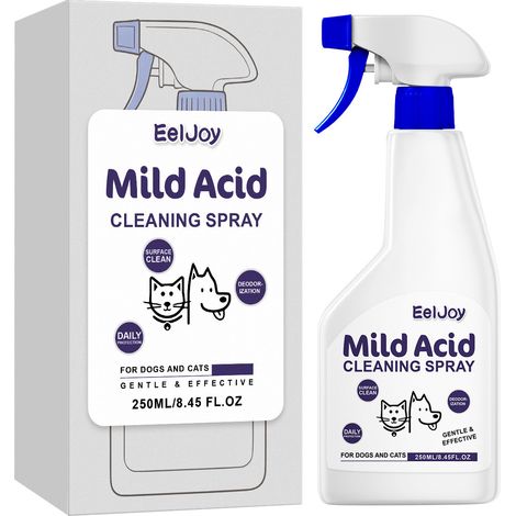 Spray nettoyant pour animaux, hydratant et nourrissant, nettoie le pelage et les pattes, spray apaisant et revitalisant -- 250 ml (1/5)