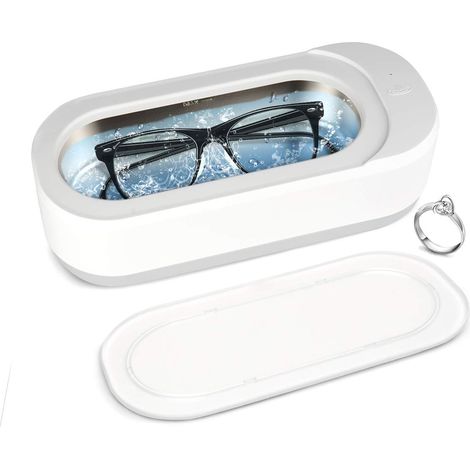 Nettoyeur Ultrasonique - Cuve Acier Inoxydable 600 ml - Pour Bijoux Lunettes Montres Prothèses Dentaires - 1 Pièce (1/5)