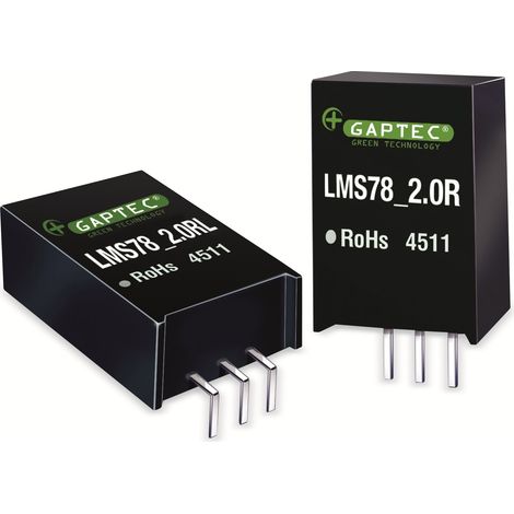 Convertisseur DC-DC GAPTEC, Électronique, SIP3, 8-36Vin, 5Vout, 2000mA, 11,5x9x17,5mm