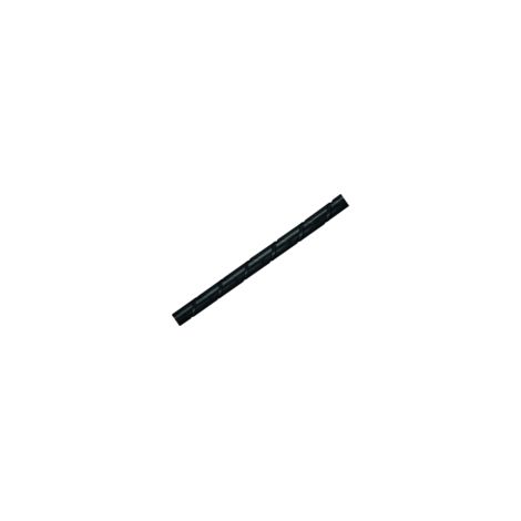 gaine spiralée pe 8 mm noir en couronne de 10 mètres