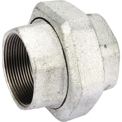 Collegamento a vite zincato filetto interno/filetto interno 1 1/2" UNIVERSALE FG330112