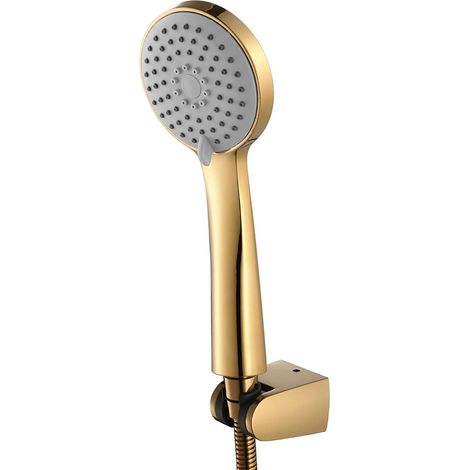 Titanium Gold Pomme de Douche à Main, ABS Tête Main Pluie 3 Spray (1/5)