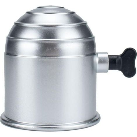 Cache boule d'attelage de remorque avec fonction de verrouillage, capuchon de protection de remorque pour voitures (argenté) (1/4)