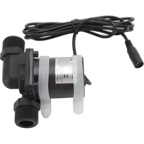 Pompe à Eau de Circulation 8‑24V, Pompe de Circulation de Chauffe-Eau Solaire à Courant continu Pompes à Eau à Faible Bruit pour Chauffe-Eau Solaire (1/5)