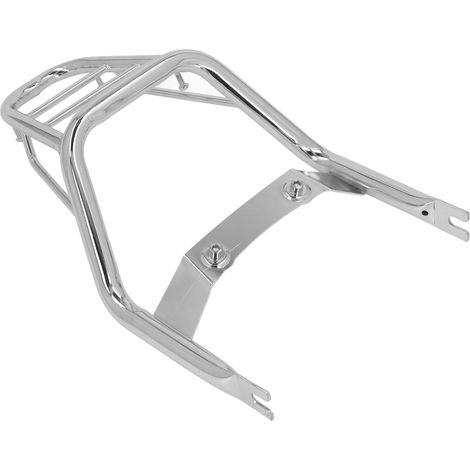 Rear Luggage Rack in Chromed Carbon Steel 420x250x140mm (1/5)