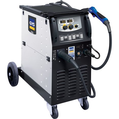GYS – Poste à souder MMA 200A – Soudage MIG/MAG, fil fourré, électrodes jusqu'à Ø 4mm – Interface intuitive avec réglages précis – 66595