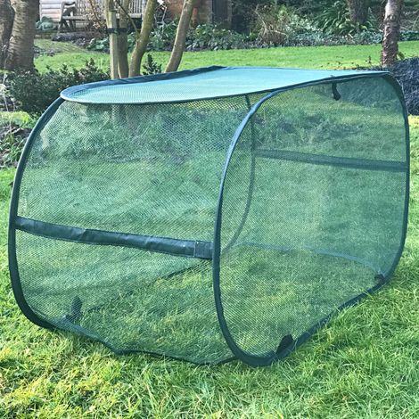 Pop-Up Net Fruit Cage for Grow Bags – 1.1m long x 0.45m wide x 0.55m high (1/5)