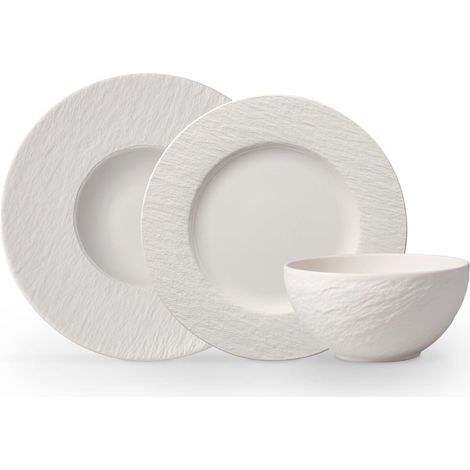 Kit De Démarrage 6 Pièces, Garanti Lave-Vaisselle, Compatible Micro-Ondes, Vaisselle, Soupe, Bols Ceramique, Assiettes, Service, Porcelaine (1/5)
