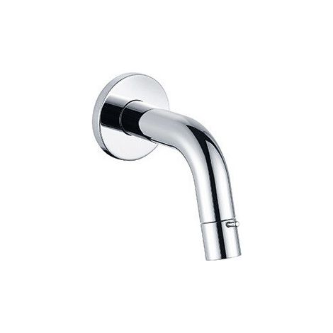 Bozz robinet de lavabo mural chroméeavec ergot 110 mm