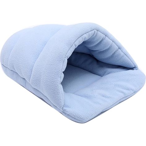Dickes Fleece, warmer Hunde- und Katzenzelt, Höhle, Nest, Bett, Hausschuhform, Haustierschlafsack (1/5)