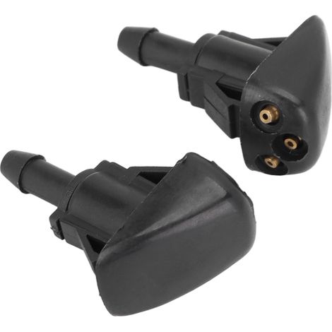 2 jets de lave-glace avant noir ABS haute résistance remplacement pour Hyundai (1/5)