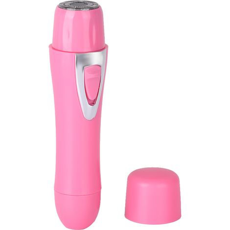 Épilateur Électrique Mini - Système Double Anneau - Imperméable Pour Visage Et Corps - Rose (1/5)
