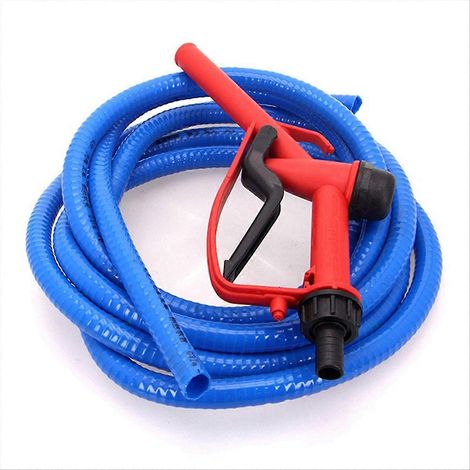 Outil de pistolet à carburant haute performance avec crochet et buse droite, débit maximal 45 L/min (1/5)
