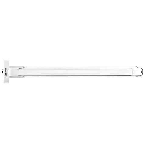 Fermeture anti-panique : Idea Push NF EN 1125 - ISEO - 2 ou 3 points modulables barre 1170mm - Blanc 9016