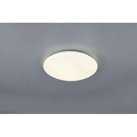 Reality Plafoniera Led Umbria VI - Effetto Righe - 16W 1600lm D.30cm (1/2)