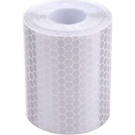 Reflektierendes Klebeband, hochintensives reflektierendes Klebeband – selbstwasserdichtes Sicherheitsmarkierungsband 5 cm x 100 cm (1/4)