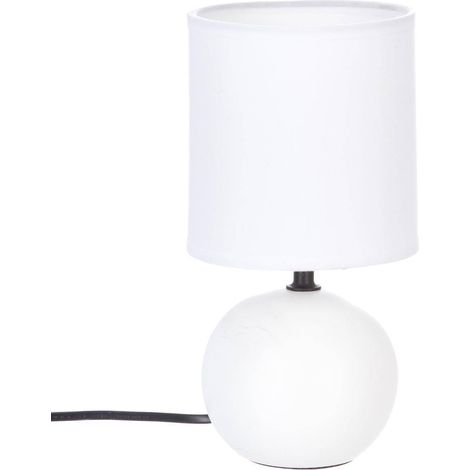 Lampada in ceramica Timéo bianco opaco H25cm - Atmosphera créateur d'intérieur
