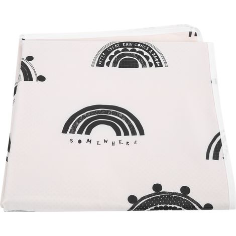 Nappe Anti-Dérapante Bébé en Silicone Imperméable - Set de 2 (1/5)