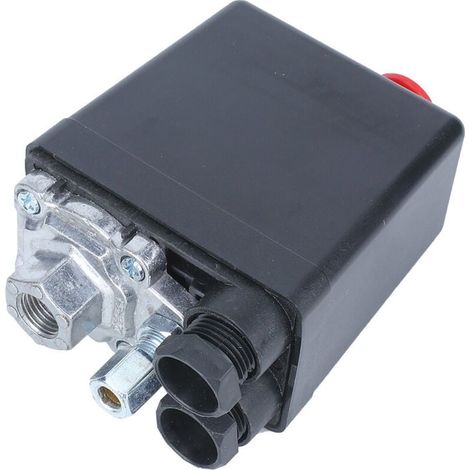 Vanne Commande Pressostat Compresseur Air Monotrou 0.5-1.2MPa 220V G1/4 (1/4)