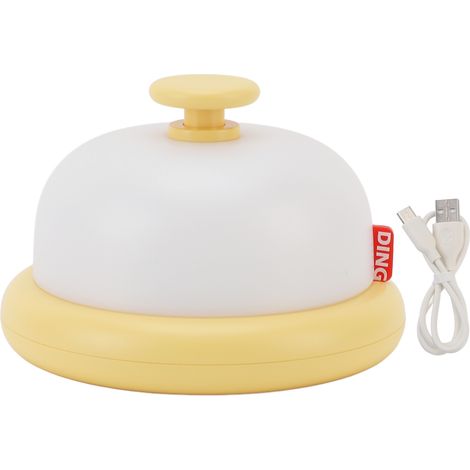 Veilleuse Cloche Mignonne Gradation Réglable Rechargeable – Éclairage Chaud Pépinière Lampe Table Tactile Chevet (1/5)