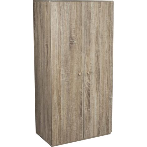 Mobiile 2 Ante 7 Ripiani 55x34x112 cm in PB Sonoma (1/4)