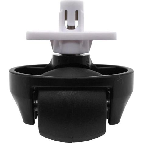 CSPARKV （5 × 4,5 × 4,5 cm） (negro) Robot Aspirador Rueda Delantera Silenciosa Rueda Delantera Neumático Rueda Delantera para Roborock S65/S55 Max/S65 Pure/S7/S8/T7S/T8/G10/G20 Barredora Rueda Universa