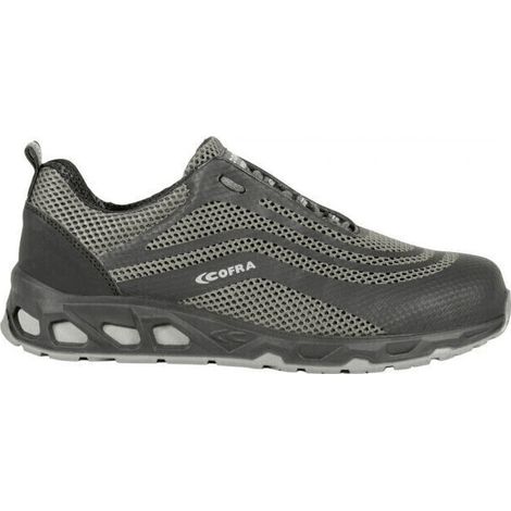 SCARPE ANTINFORTUNISTICHE LAVORO BASSE SCARPA COFRA WATT GREY S1 P SRC TG 36