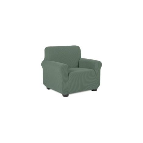 Housse de canapé extensible intégrale – Imperméable – Vert foncé – Pour canapé 1 place (1/5)