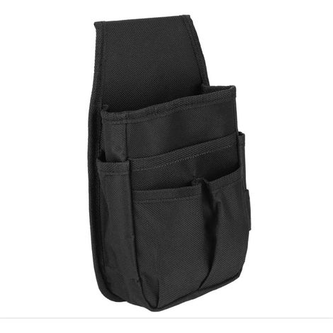 Ceinture à outils à 6 poches, Sacs porte outils sac de taille réglable en fibre de polyester 600d pour mécanicien électricien charpentier (1/4)