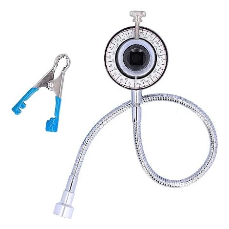 Torque Angle Gauge, 1/2 Inch Drive Angular Clamp Gauge, 360° Rotation Angle Counter, Angle Wrench with Flexible Magnetic Arm and Clamp (1/5)