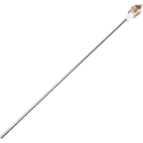 Sonde de niveau d'eau pour chaudière, électrode à 1 broche G1/2, électrode en laiton, PTFE, acier inoxydable (1/5)
