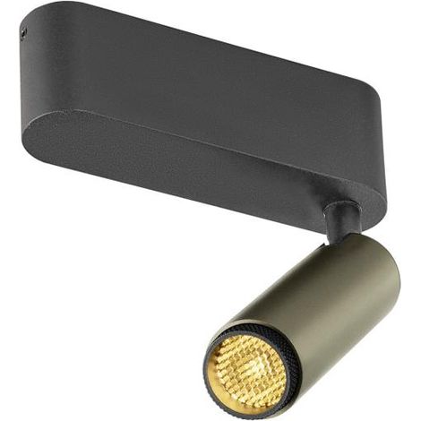 Plafonnier GRIP S simple intérieur PHASE 3000 K 11 W 29° bronze / noir - SLV - 1009041