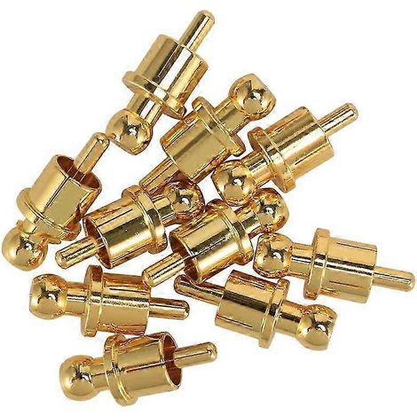 10 connecteurs RCA plaqués or avec prise de court-circuit, blindage RCA, prise jack, protection (1/5)