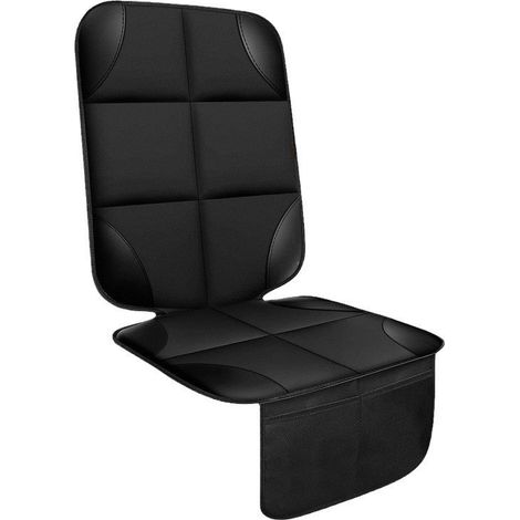 protector de asiento de coche, tejido impermeable 600D, revestimiento antideslizante, correas ajustables, bolsillos de almacenamiento, universal para coche