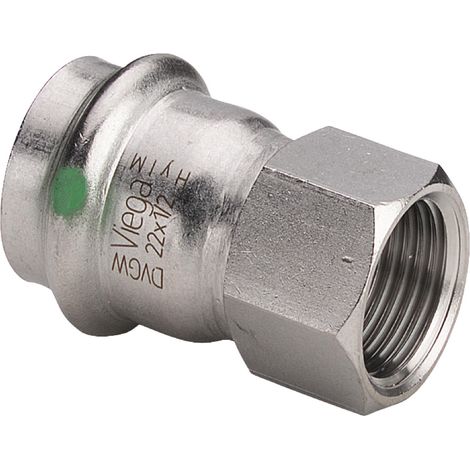 VIEGA raccord d'adaptation IG Sanpress Inox acier inoxydable 35mm x 1 1/4"