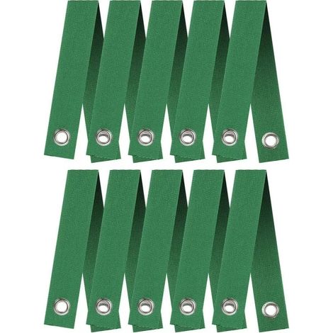 Lot de 10 liens pour tuteurage d’arbres 3,8 x 40 cm – Fixation anti-vent pour arbres et arbustes (1/5)