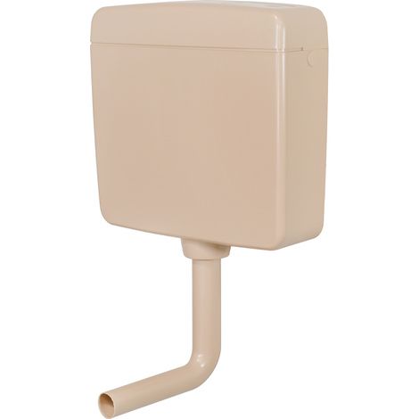 Belvit Topazio Bahama Beige Spülkasten Aufputzspülkasten 3/9L Fassungsvermögen