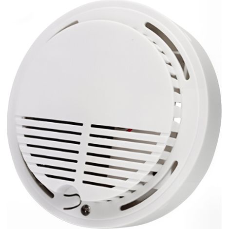 Fuleadture Détecteur de fumée autonome — Alerte locale — Alimentation par pile 9 V — Détecteur de fumée indépendant sans fil — Capteur de sécurité incendie pour cuisines, habitations et locaux commerc (1/5)