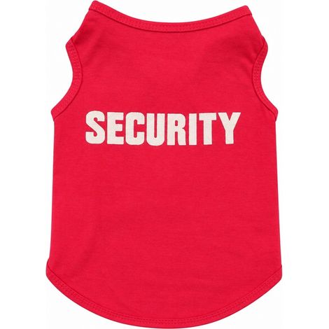 Gilet pour chien, vêtements d'été en polyester, noir, tailles XS à M, rouge. (1/5)
