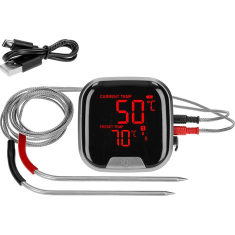 Bluetooth-Küchenthermometer, 2 Sonden