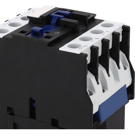 Contacteur AC 3P Bobine Cuivre Contact Argent Normalement Ouvert Interrupteur Circuit Contrôleur 380V 25A (1/5)
