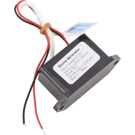 Mini générateur ozone DC12V – 200 mg/h – bricolage purificateur air – appareils électroménagers (1/4)