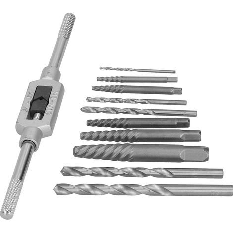 Ensemble de 11 extracteurs de vis sans tête pour le travail du bois, extracteur de forets endommagés de 3 à 18 mm (1/5)