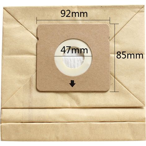 10 sac aspirateur Aspirateur RO1717 RO1733 RO1751 sac en papier sac poubelle sac filtre à poussière ZR0039aspirateur eau et poussière H200