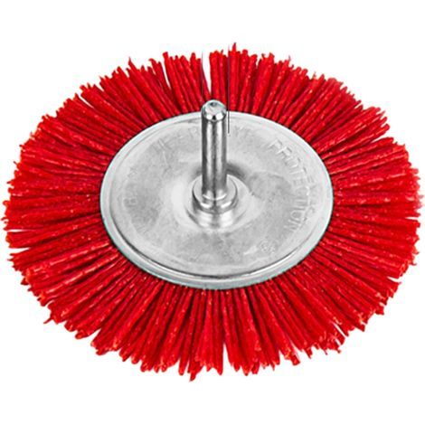 Brosse circulaire 6 mm x ø100 nylon - Brosse circulaire 6 mm x ø100 nylon - Brosse circulaire 6 mm x ø100 nylon (1/5)