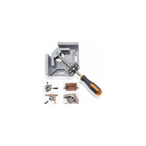 Morsetto ad angolo retto, con specifiche: 70 mm, legno, morsetto - Crezuo