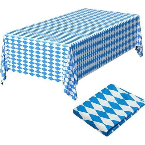 Set mit 2 Oktoberfest-Tischdecken – Maße 220 × 130 cm – Festliche Tischdekoration (1/5)